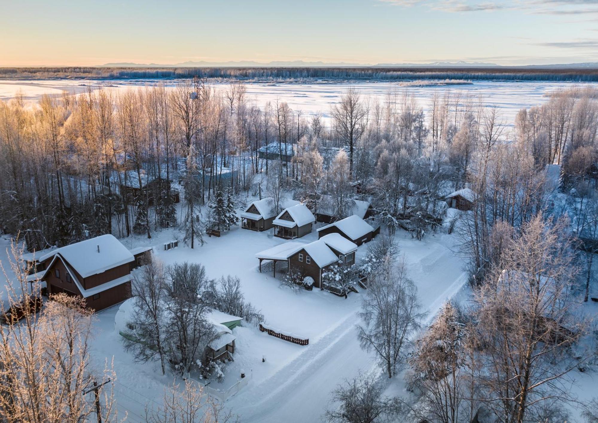 Downtown Talkeetna Cabin! Susitna Cabin Kültér fotó